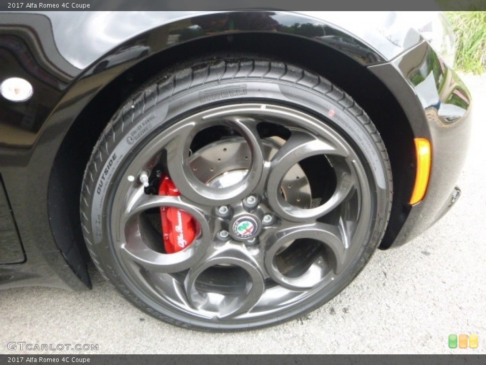 2017 Alfa Romeo 4C Coupe Wheel and Tire Photo #120867344