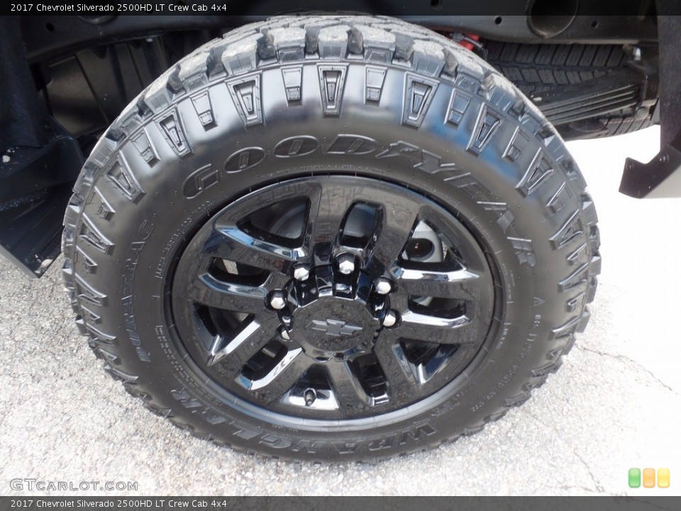 2017 Chevrolet Silverado 2500HD LT Crew Cab 4x4 Wheel and Tire Photo #120897785