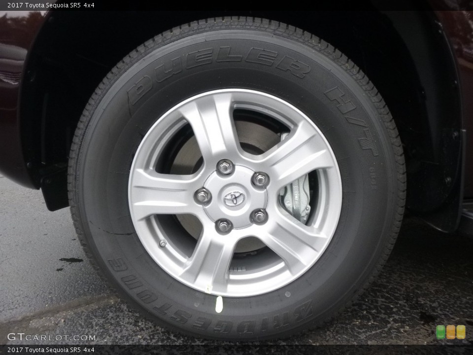 2017 Toyota Sequoia SR5 4x4 Wheel and Tire Photo #120904076