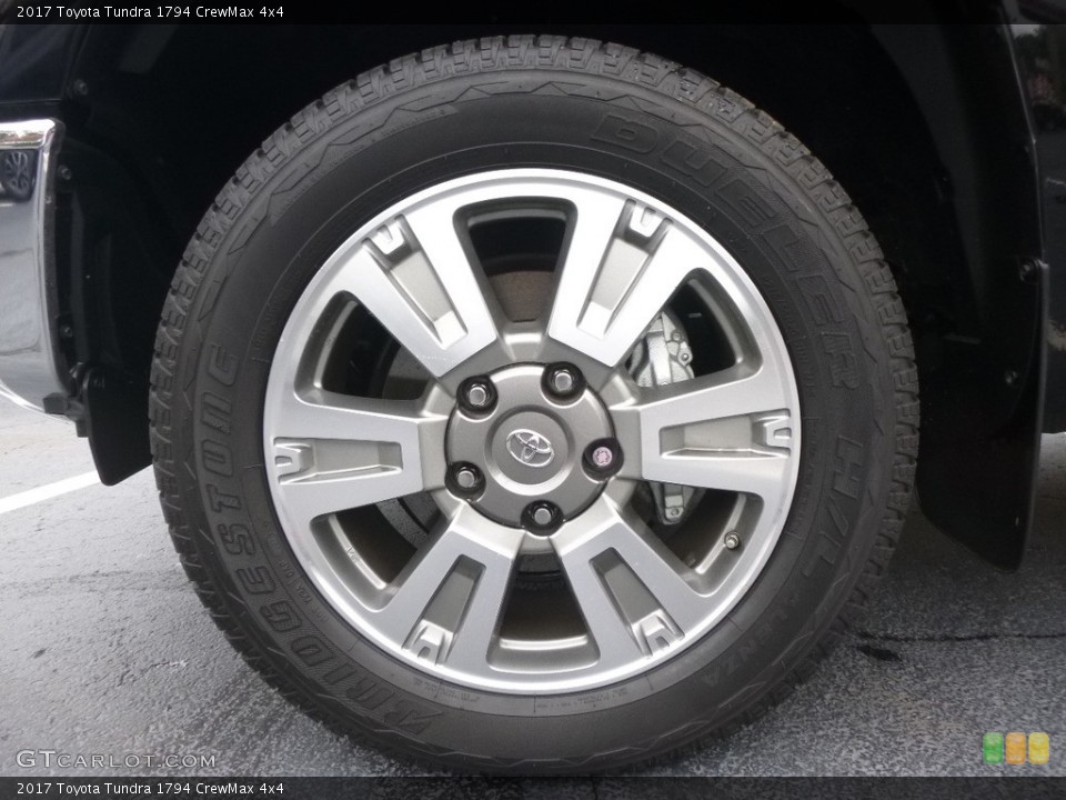 2017 Toyota Tundra 1794 CrewMax 4x4 Wheel and Tire Photo #120905630