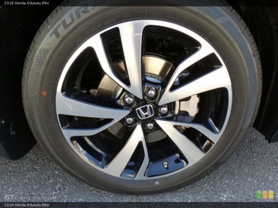 2018 Honda Odyssey Elite Wheel and Tire Photo #120924427
