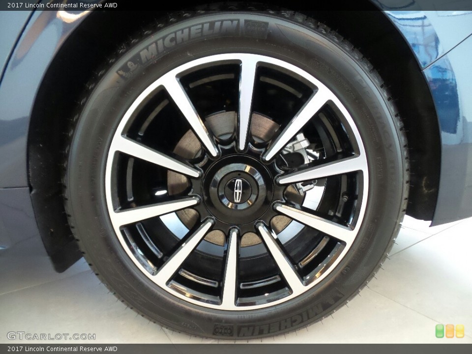2017 Lincoln Continental Reserve AWD Wheel and Tire Photo #120925483