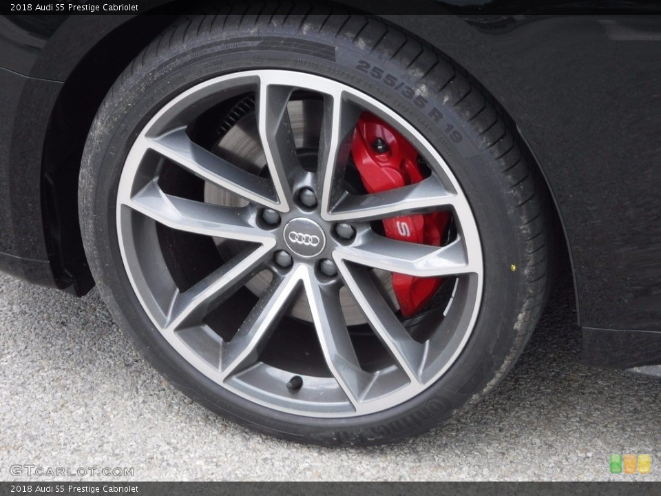 2018 Audi S5 Prestige Cabriolet Wheel and Tire Photo #120931558