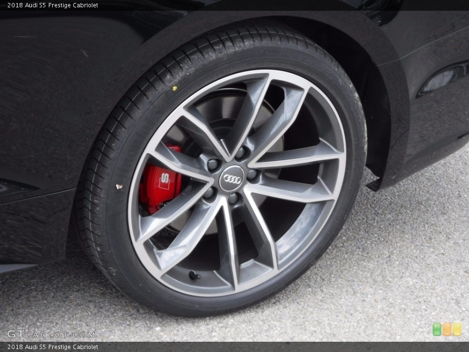 2018 Audi S5 Prestige Cabriolet Wheel and Tire Photo #120931591