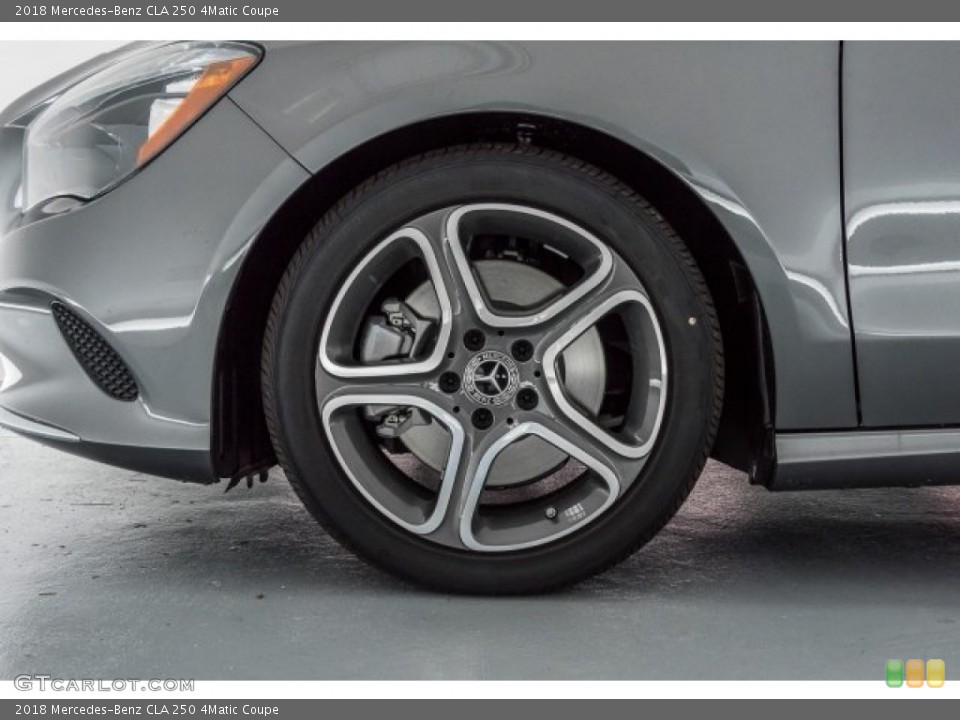 2018 Mercedes-Benz CLA 250 4Matic Coupe Wheel and Tire Photo #120939638