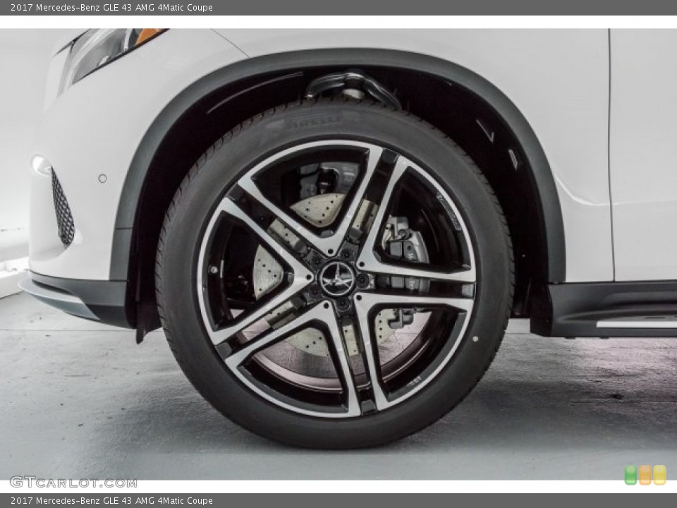 2017 Mercedes-Benz GLE 43 AMG 4Matic Coupe Wheel and Tire Photo #120942850