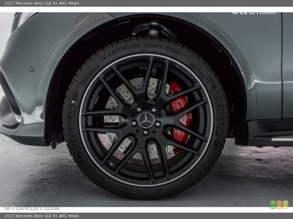 2017 Mercedes-Benz GLE 43 AMG 4Matic Wheel and Tire Photo #120948828