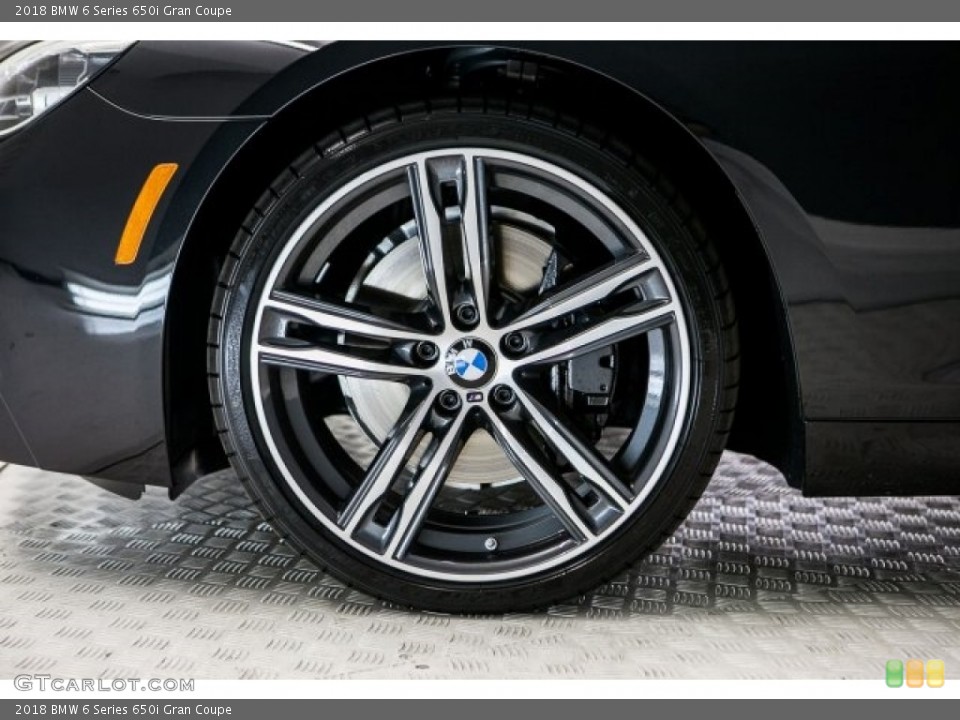 2018 BMW 6 Series 650i Gran Coupe Wheel and Tire Photo #120951192
