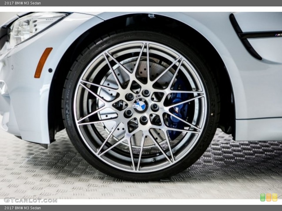 2017 BMW M3 Sedan Wheel and Tire Photo #120980719