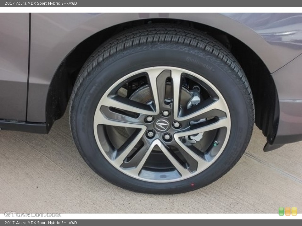 2017 Acura MDX Sport Hybrid SH-AWD Wheel and Tire Photo #120987736