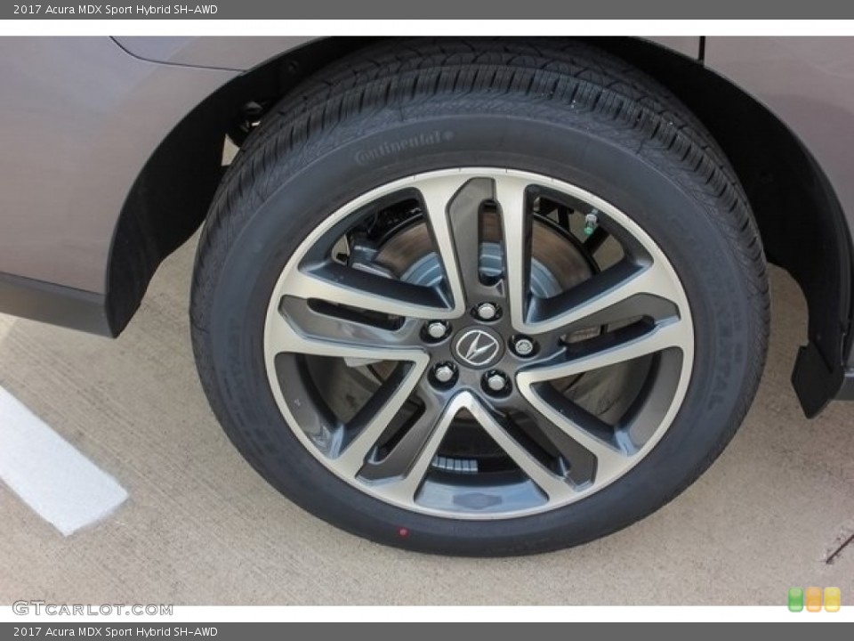 2017 Acura MDX Sport Hybrid SH-AWD Wheel and Tire Photo #120987758