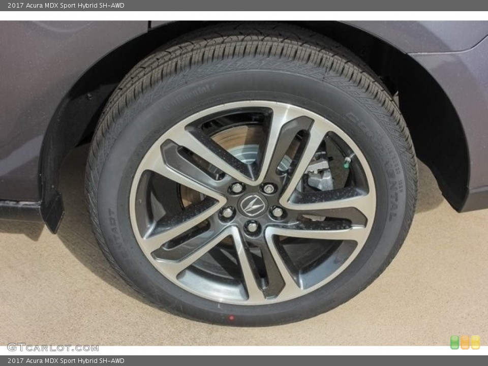 2017 Acura MDX Sport Hybrid SH-AWD Wheel and Tire Photo #120987786