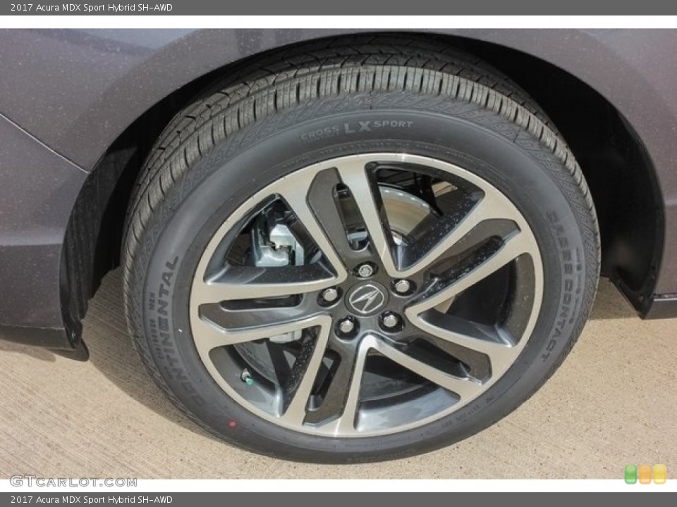 2017 Acura MDX Sport Hybrid SH-AWD Wheel and Tire Photo #120987812