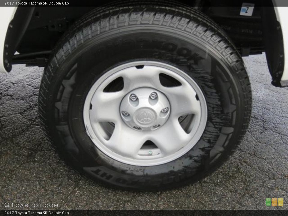 2017 Toyota Tacoma SR Double Cab Wheel and Tire Photo #121043890