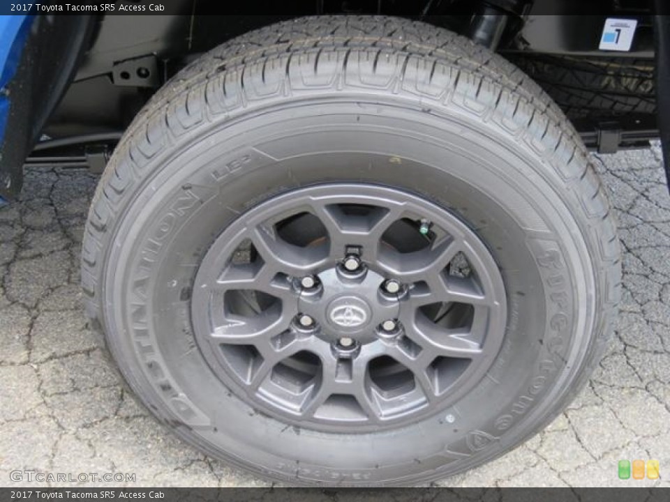 2017 Toyota Tacoma SR5 Access Cab Wheel and Tire Photo #121047833