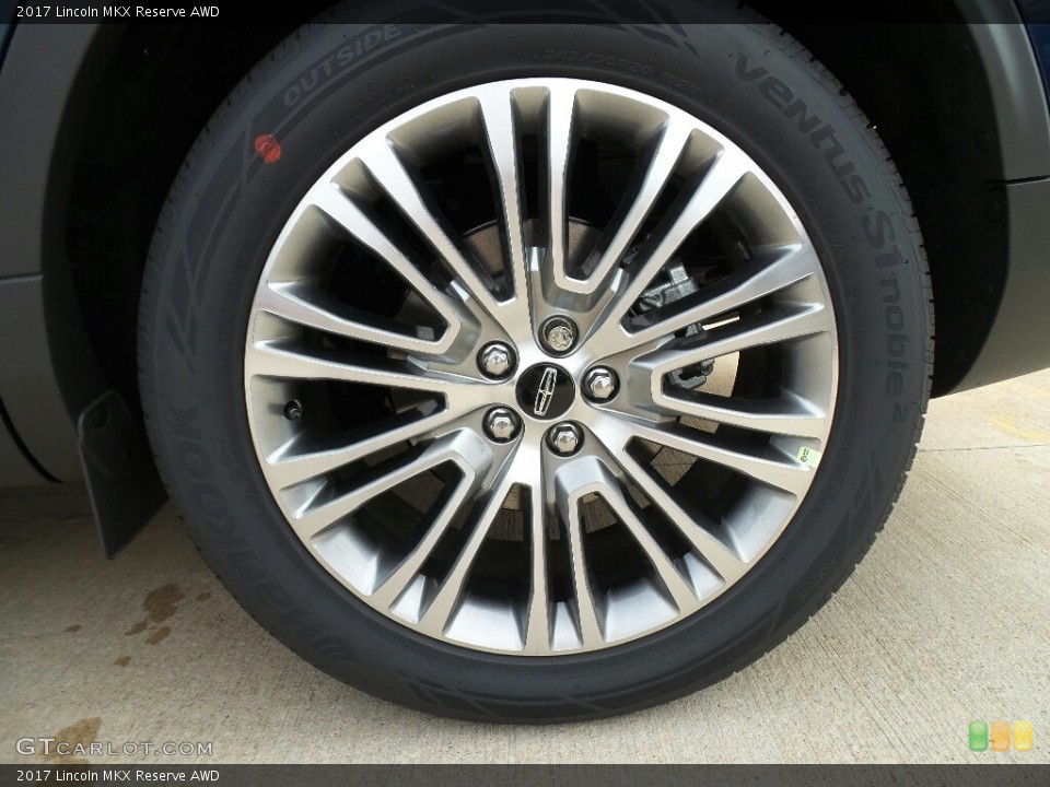 2017 Lincoln MKX Reserve AWD Wheel and Tire Photo #121061224