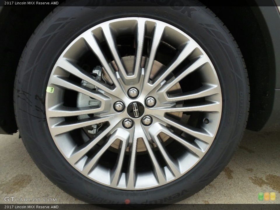 2017 Lincoln MKX Reserve AWD Wheel and Tire Photo #121061813