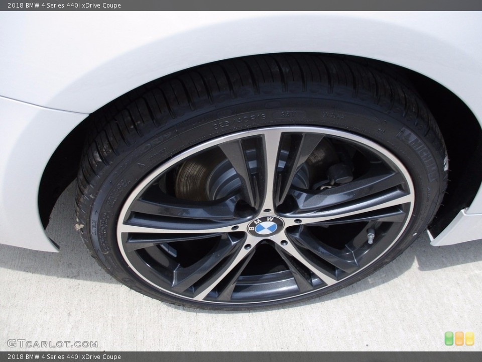 2018 BMW 4 Series 440i xDrive Coupe Wheel and Tire Photo #121066350