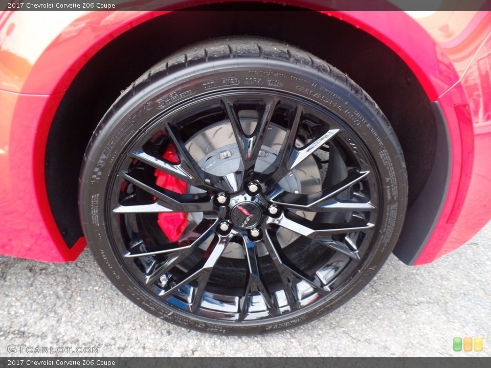 2017 Chevrolet Corvette Z06 Coupe Wheel and Tire Photo #121094958