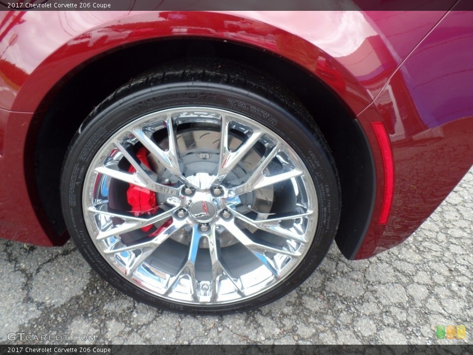 2017 Chevrolet Corvette Z06 Coupe Wheel and Tire Photo #121137582