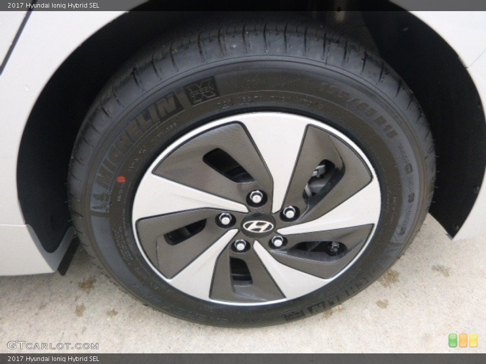 2017 Hyundai Ioniq Hybrid SEL Wheel and Tire Photo #121145398
