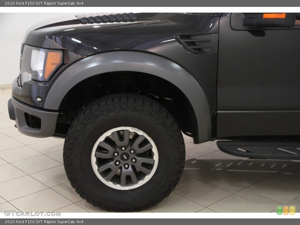 2010 Ford F150 SVT Raptor SuperCab 4x4 Wheel and Tire Photo #121168322