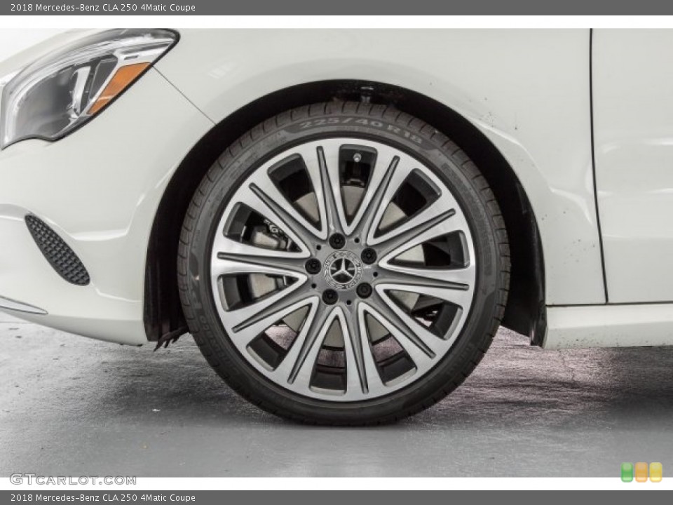 2018 Mercedes-Benz CLA 250 4Matic Coupe Wheel and Tire Photo #121182378