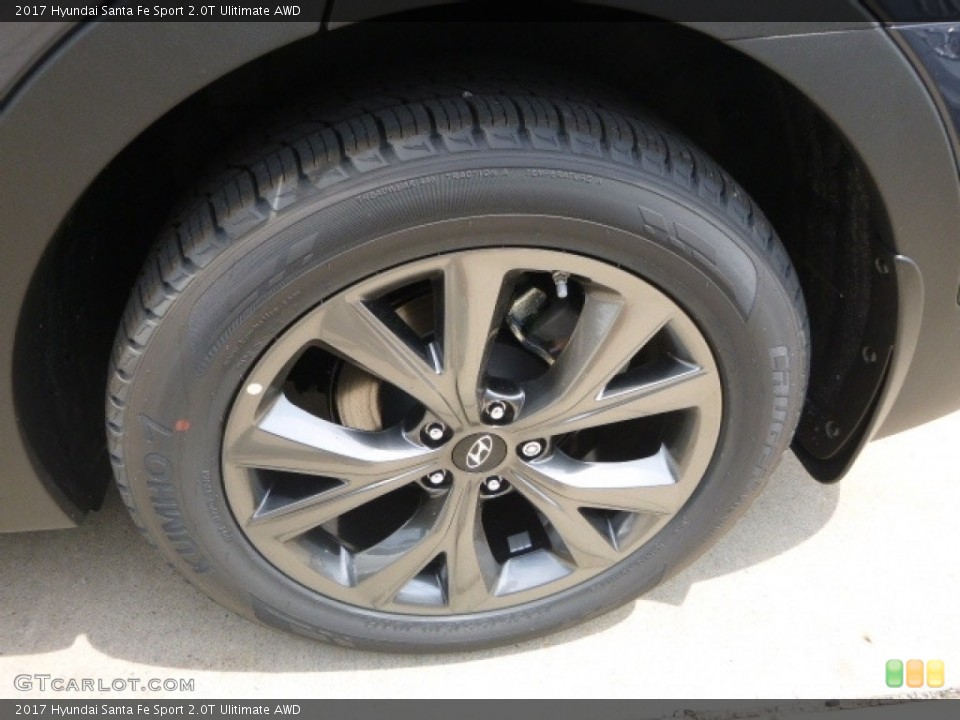2017 Hyundai Santa Fe Sport 2.0T Ulitimate AWD Wheel and Tire Photo #121209239