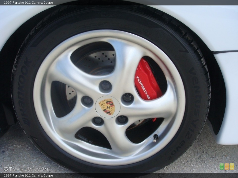 1997 Porsche 911 Carrera Coupe Wheel and Tire Photo #121244752