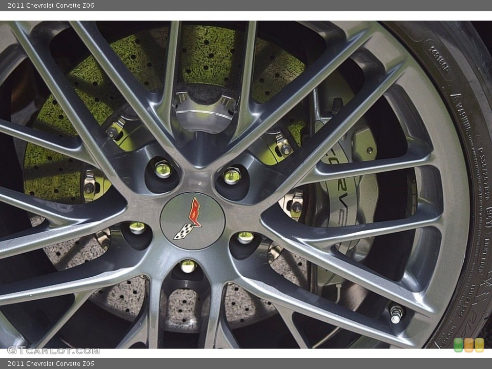 2011 Chevrolet Corvette Z06 Wheel and Tire Photo #121260902