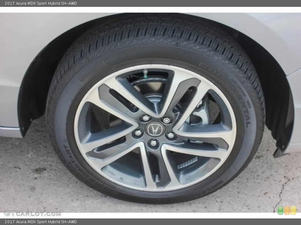 2017 Acura MDX Sport Hybrid SH-AWD Wheel and Tire Photo #121272801