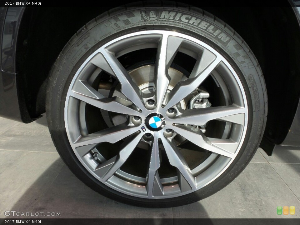 2017 BMW X4 M40i Wheel and Tire Photo #121340912