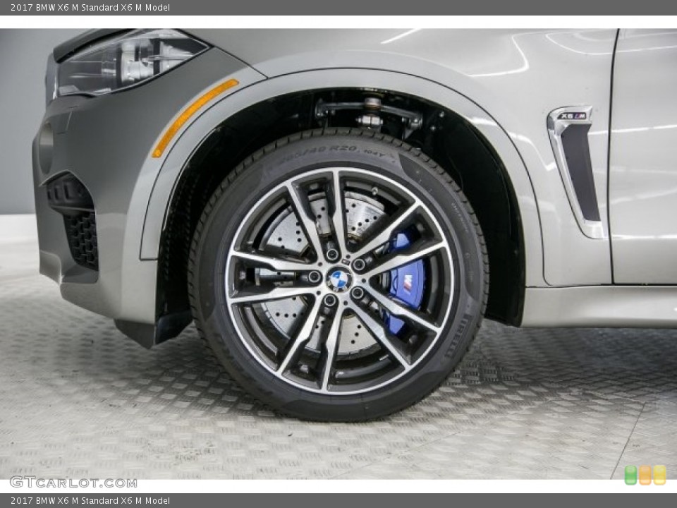 2017 BMW X6 M  Wheel and Tire Photo #121376423