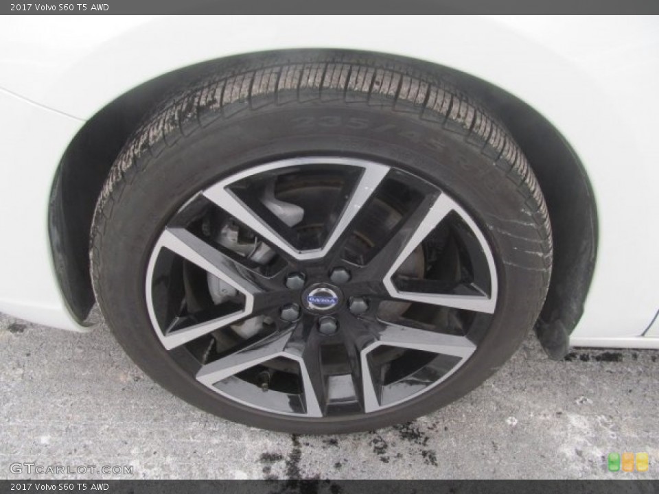 2017 Volvo S60 T5 AWD Wheel and Tire Photo #121385527