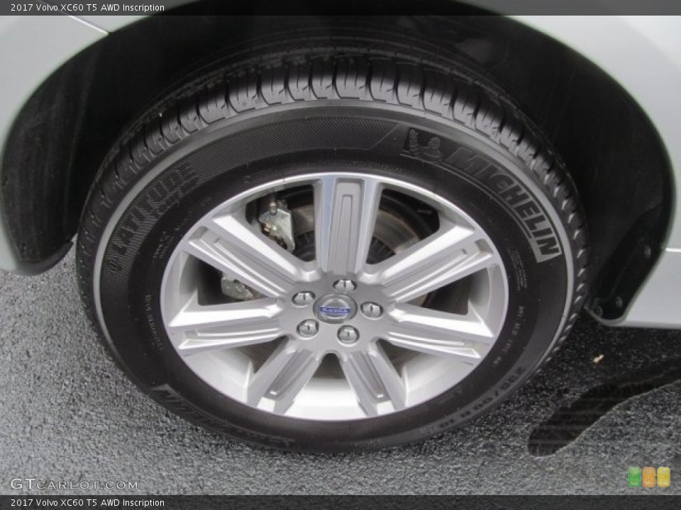 2017 Volvo XC60 T5 AWD Inscription Wheel and Tire Photo #121386779