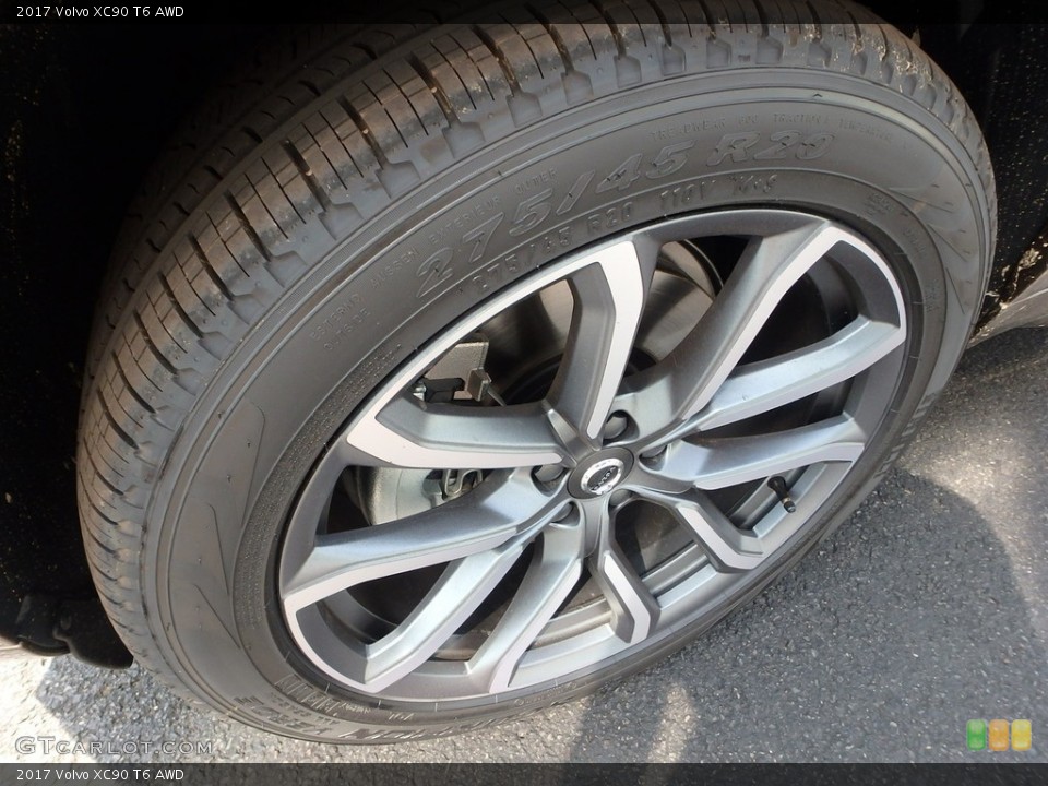 2017 Volvo XC90 T6 AWD Wheel and Tire Photo #121396751