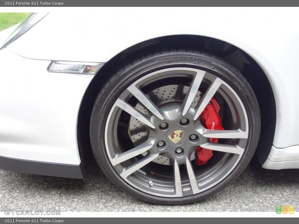 2011 Porsche 911 Turbo Coupe Wheel and Tire Photo #121415396