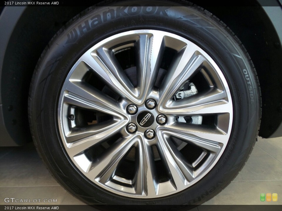 2017 Lincoln MKX Reserve AWD Wheel and Tire Photo #121431251