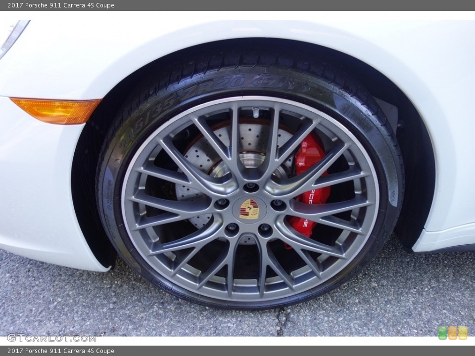 2017 Porsche 911 Carrera 4S Coupe Wheel and Tire Photo #121435646