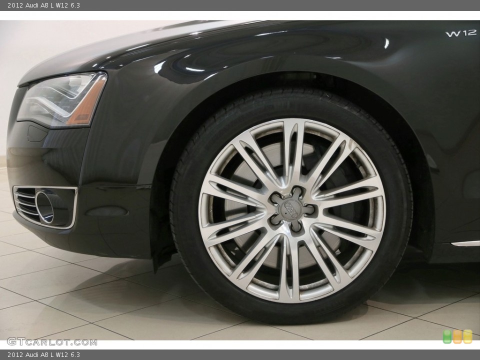 2012 Audi A8 L W12 6.3 Wheel and Tire Photo #121453625