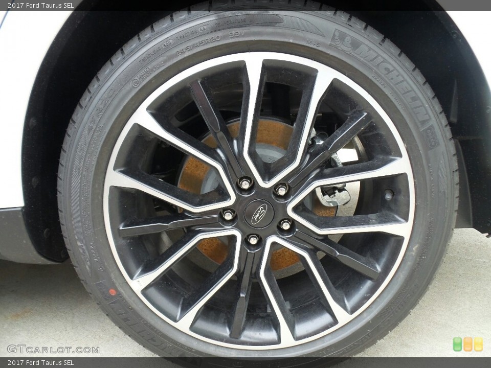 2017 Ford Taurus SEL Wheel and Tire Photo #121458746