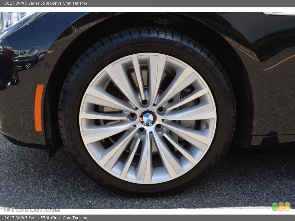 2017 BMW 5 Series 550i xDrive Gran Turismo Wheel and Tire Photo #121515884