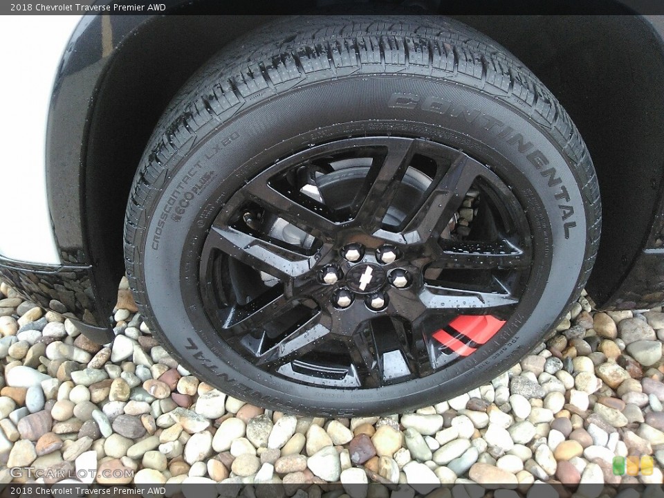 2018 Chevrolet Traverse Premier AWD Wheel and Tire Photo #121522334