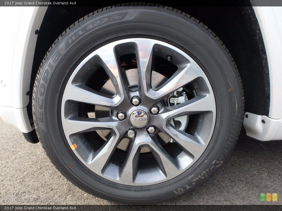2017 Jeep Grand Cherokee Overland 4x4 Wheel and Tire Photo #121524966