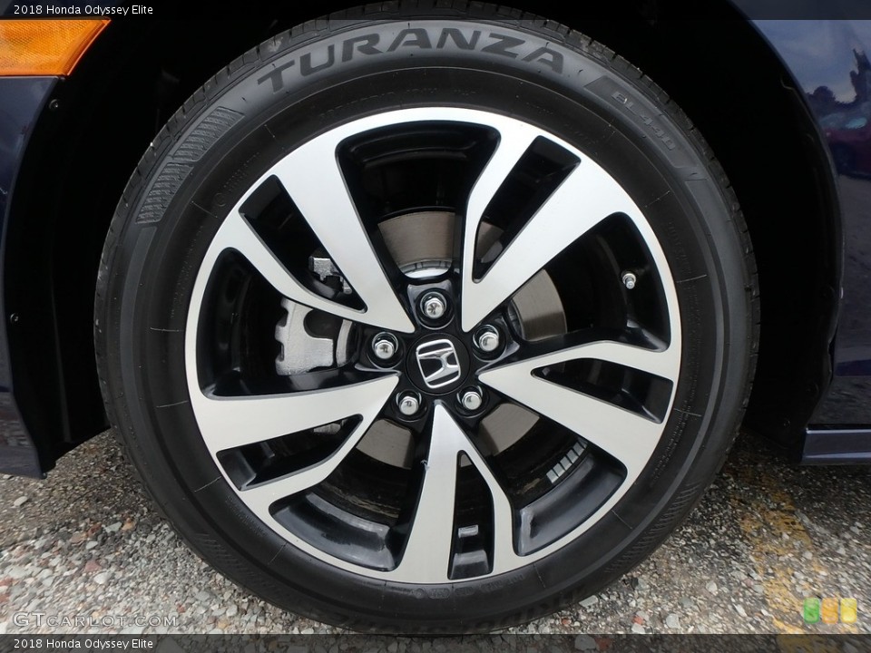 2018 Honda Odyssey Elite Wheel and Tire Photo #121527143