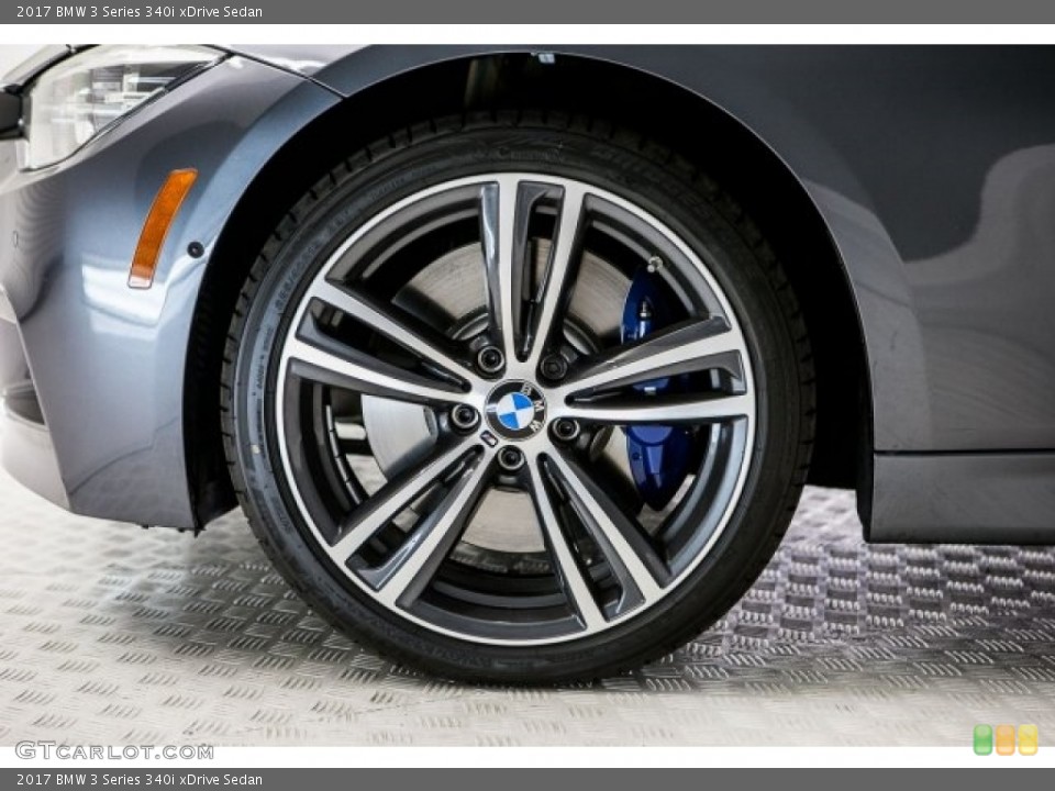 2017 BMW 3 Series 340i xDrive Sedan Wheel and Tire Photo #121564285