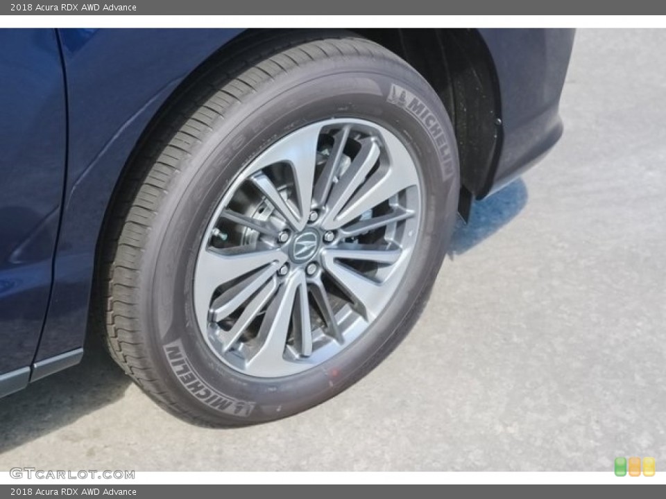 2018 Acura RDX AWD Advance Wheel and Tire Photo #121570725