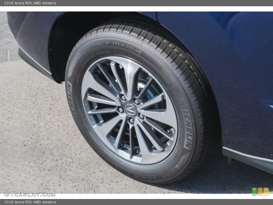 2018 Acura RDX AWD Advance Wheel and Tire Photo #121570746