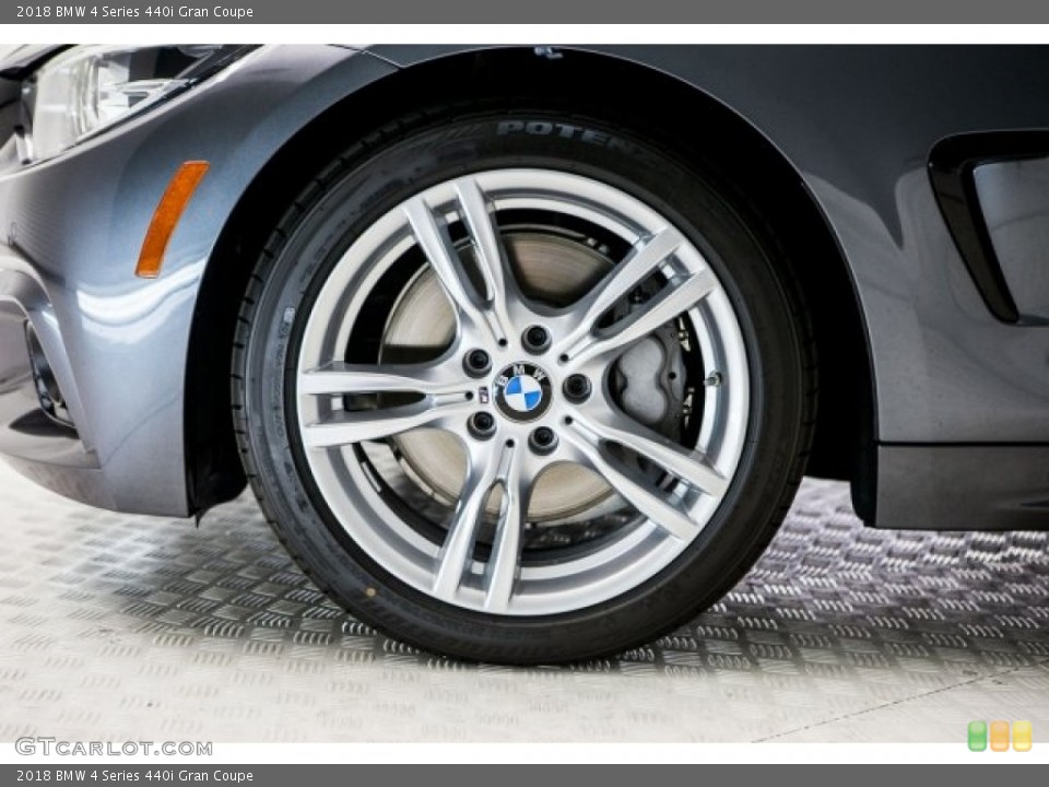 2018 BMW 4 Series 440i Gran Coupe Wheel and Tire Photo #121576781