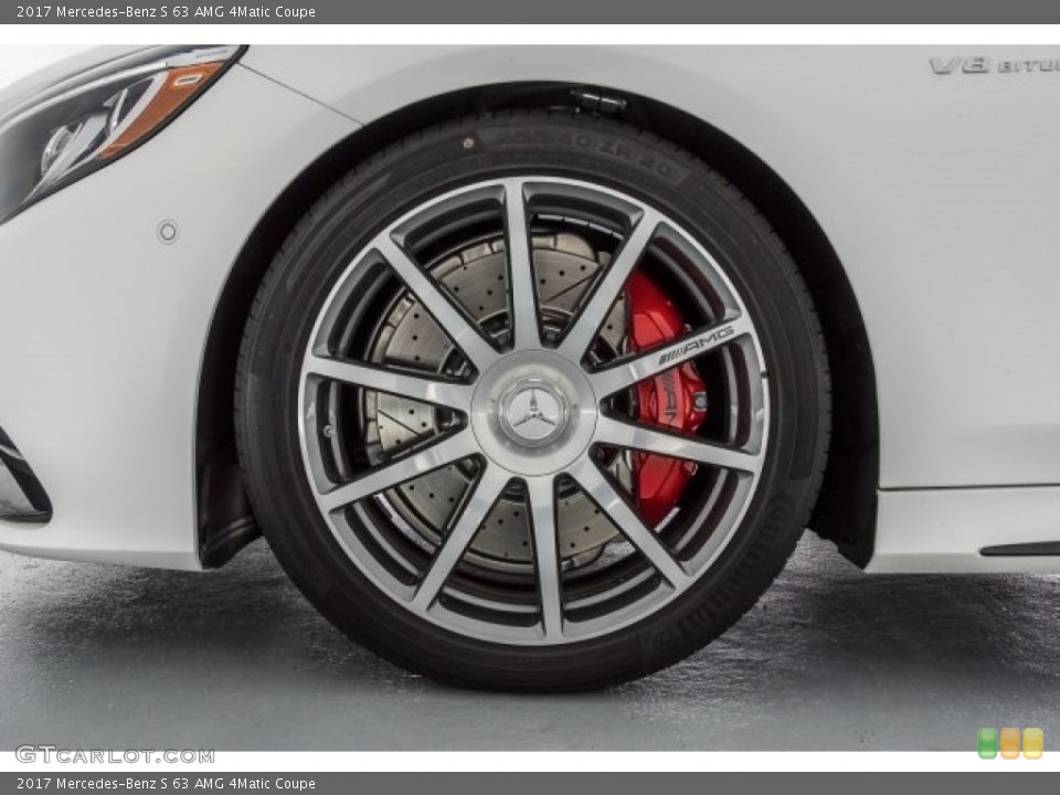 2017 Mercedes-Benz S 63 AMG 4Matic Coupe Wheel and Tire Photo #121600695